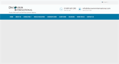 Desktop Screenshot of discovererinternational.com